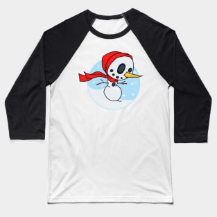 Snow Sculpture Baseball T-Shirt